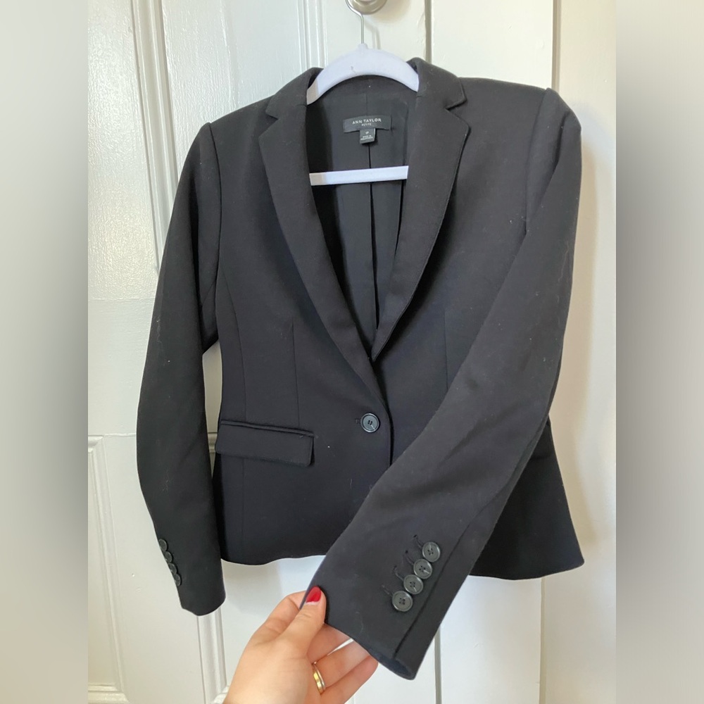 Stretch Black Blazer